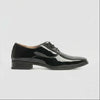 Goor ROONEY Mens Patent Dress Shoes Black