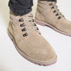Popps TROOPER Mens Desert Boots Taupe
