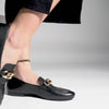 Hush Puppies HARPER Womens Chain Loafers Black