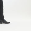 Club Cubano BILBAO Mens Soft Leather Plain Cuban Heel Shoes Black