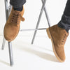 Popps RANGER Mens Desert Boots Cognac