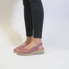Toni Pons BERNIA Womens Leather Slingback Espadrilles Pale