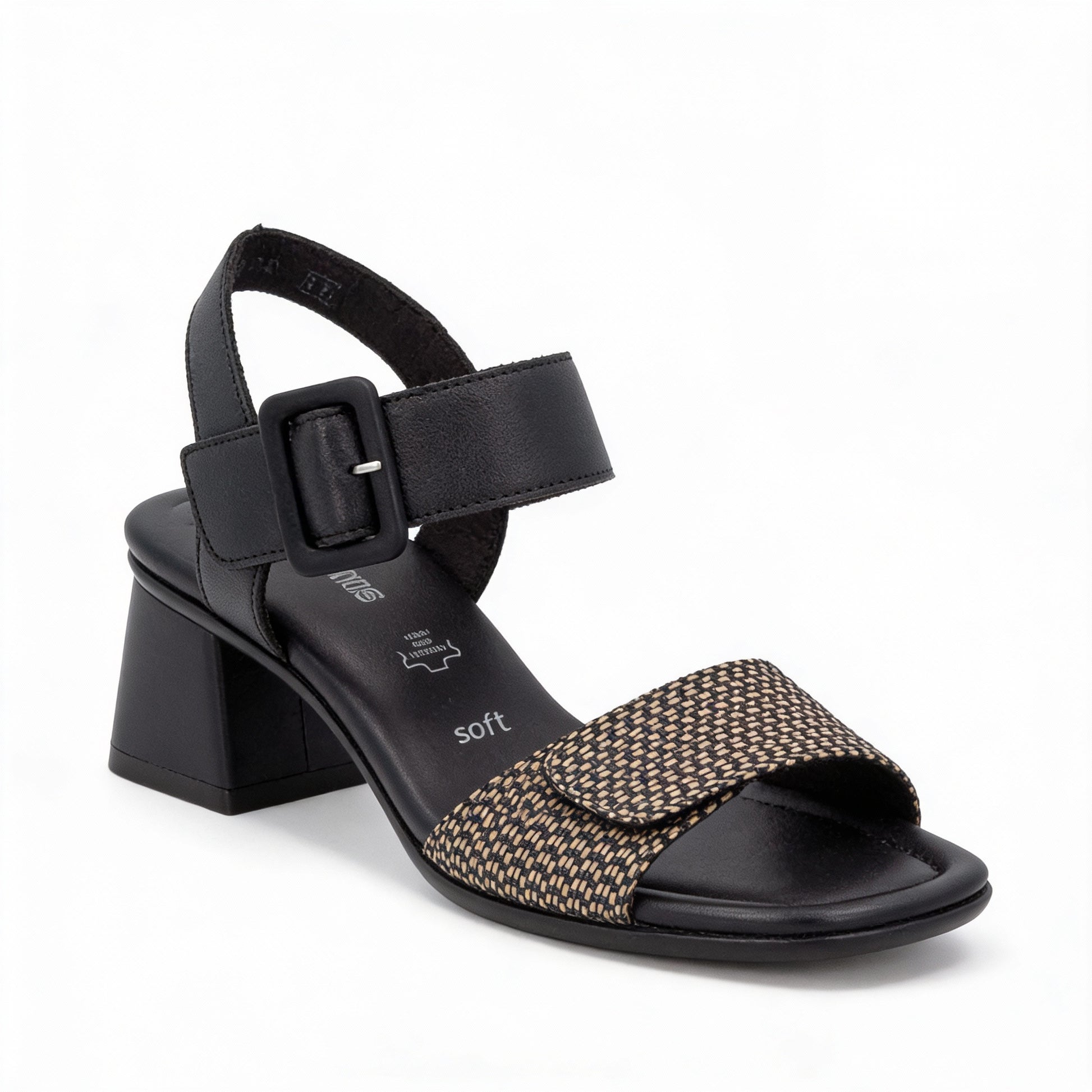 Remonte D1K51 Womens Ankle Strap Sandals Black