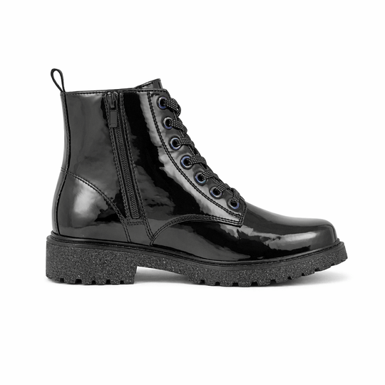 Cipriata HANNAH Girls Ankle Zip Up Boots Black