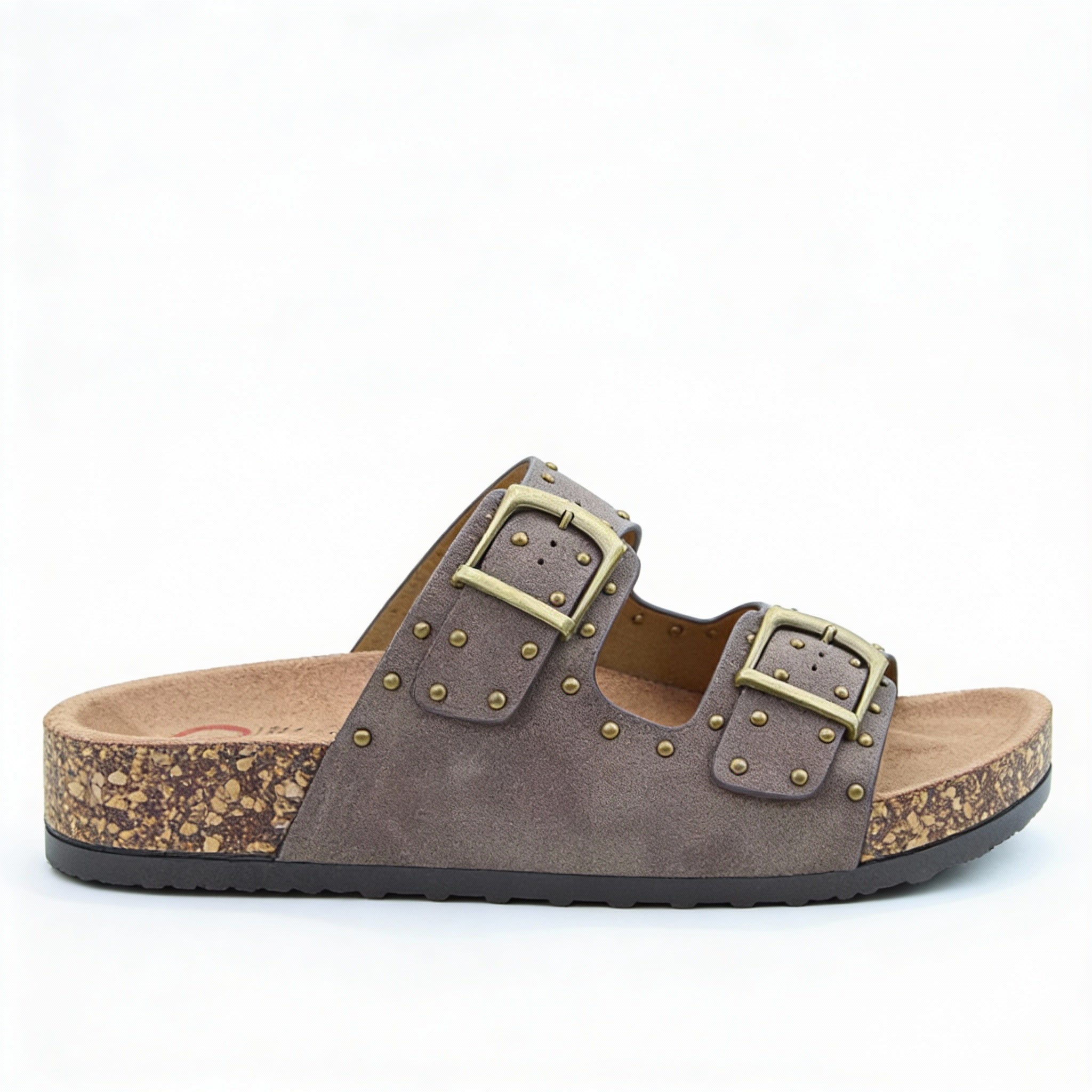 Heavenly Feet POLLY Womens Mules Sandals Bark
